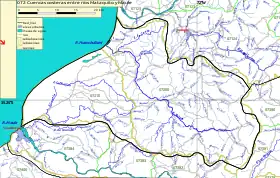 El item 072 del inventario de cuencas de Chile contiene las cuencas hidrográficas del río Huenchullami,