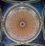 Vista interior de la cúpula
