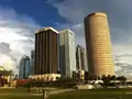 La Park Tower en el skyline de Tampa