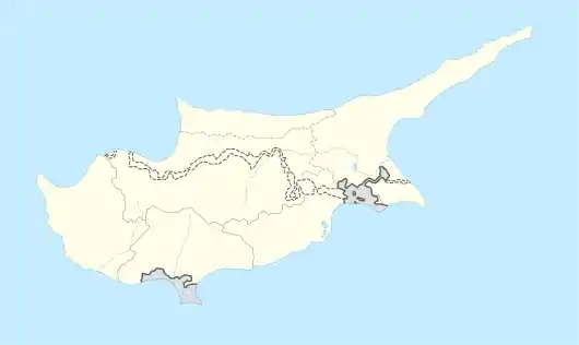 Primera División de baloncesto de Chipre está ubicado en Chipre