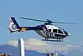 Eurocopter EC 135P-2+ del SMA despegando del Aeropuerto de Cuatro Vientos, Madrid.