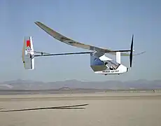 Vehículo aéreo de propulsión humana.