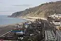 Playa de Dagomys, vista hacia occidente