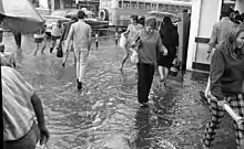 Inundación en Tel Aviv, 1969
