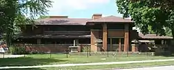 The Darwin Martin House; Búfalo, NY built 1903-05 by Frank Lloyd Wright