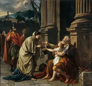 Belisario pidiendo limosna (1784)