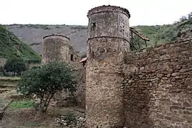 Muro del monasterio.