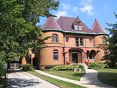 Charles G. Dawes House, 1894, 225 Greenwood St., Evanston, Illinois; H. Edwards Ficken, architect