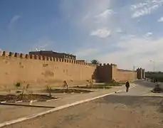 Muralla defensiva en Tarudant, Marruecos.