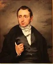 Retrato del Dr. François-Marie Desmaisons, 1832-1833, óleo sobre lienzo, Detroit Institute of Arts.