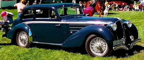 Delahaye coach tipo 135 M por Guilloré, 1939