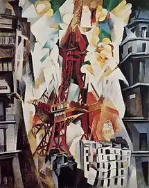 Robert Delaunay (1885-1941) La Tour Eiffel. 1911.