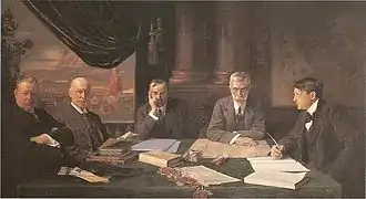 Den internationale kommission for Slesvig, 1920, Folketinget.
