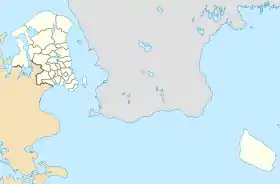 Gurre ubicada en Región Capital (Dinamarca)