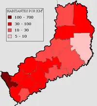 Densidad demográfica