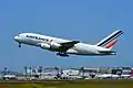 Airbus A380-800 de Air France despegando