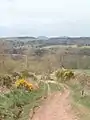 Dere Street en Bonjedward, Scottish Borders.