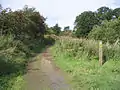 Dere Street en Crailinghall, Scottish Borders.