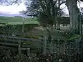 Dere Street en Maxton, Scottish Borders.