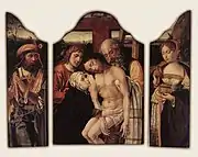 Tríptico «Cristo descendido de la cruz», 1535, Museo Amstelkring, Ámsterdam.