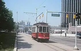 Tranvía en los años 1990