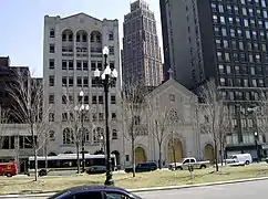 San Aloysius en el Distrito histórico del Boulevard Washington de Detroit