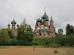 Iglesia de San Juan Crisóstomo en Koróvniki en Yaroslavl (1649-1654)
