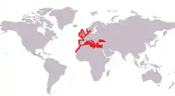 Distribución de la lubina