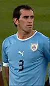 Diego Godín, futbolista nacido un 16 de febrero.