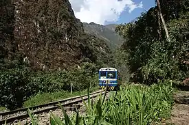 Vía de los Andes hacia Machu Picchu, Perú (clima Cwb)