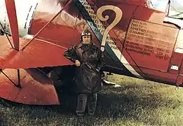 El piloto francés Dieudonné Costes (1930). (Gorsky Frères)