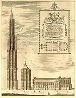 La torre de Saint-Liévin en Zierikzee (Zelanda) fue diseñada para alcanzar unos 200 m, pero construida sobre un pólder se volvió inestable tan pronto como alcanzó los 60 m