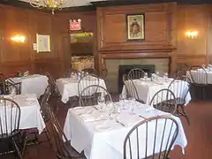 Comedor de la taberna Fraunces