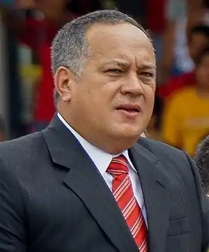 Diosdado Cabello,(60 años)13 al 14 de abril de 2002 (interino)Diputado a la Asamblea Nacional de Venezuela