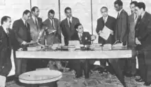 Primer gabinete de asuntos exteriores de Marruecos 1956