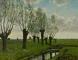 Dirk van Haaren (sin fecha): Primavera en un arroyo, colección privada.