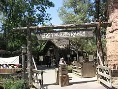 Big Thunder Ranch, una de las atracciones de Frontierland