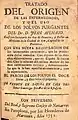 Prospecto publicitario de los polvos purgantes del doctor Jean d'Ailhaud (1751)