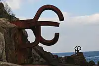 Peine del viento, de Eduardo Chillida (1976).