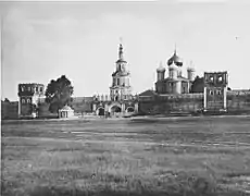 Monasterio Donskói de Moscú.