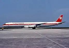 Douglas DC-8-63 de Air Canada