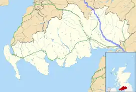 Sanquhar ubicada en Dumfries and Galloway