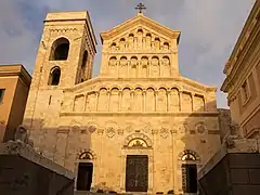 Fachada de la catedral de Santa Maria de Cagliari (1933)