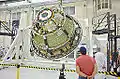 EFT-1 Prueba de peso y centro de gravedad de Orión, junio de 2014
