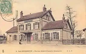 La estación a principios del Siglo XX.