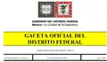 Versión del escudo de armas del Distrito Federal usada en 2005, durante el gobierno de Andrés Manuel López Obrador en un ejemplar de la Gaceta Oficial del Gobierno del Distrito Federal. Nótese la estilización de la segunda foja del Códice Mendoza.