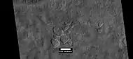 Otra vista de una zona festoneada (imagen HiRISE).