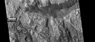Dunas en el cráter, vistas por HiRISE bajo el programa HiWish.