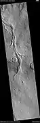 Canales, imágen tomada por la cámara HiRISE bajo el programa HiWish