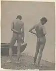 Thomas Eakins and John Laurie Wallace on a Beach de Thomas Eakins (c. 1883)